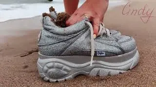 Buffalo boots are being washed through