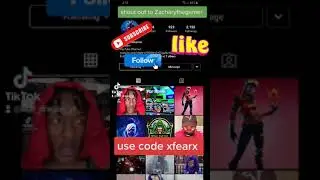 thx very much Zacharythegamer use code xfearx in the fortnite items shop