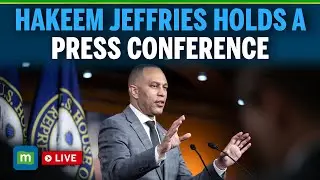 LIVE | U.S. House Democratic Leader Hakeem Jeffries Press Conference | US News I N18G