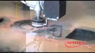Semyx Waterjet Cutting Granite