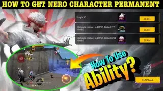 New Nero Character Permanent Kaise Milega | How To Use Nero Character Ability Test FF