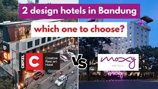 Industrial Chic Vs Creative Charm: Moxy vs. Cartel Hotels in Bandung