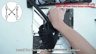 SAMA SM360LED Liquid cooler installation instruction