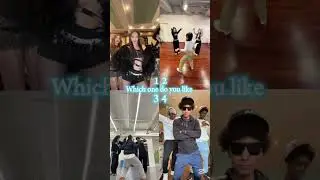 Which one do you like (1,2,3,4)😎👌 #trending #dance #shorts