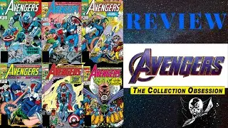 AVENGERS #334-339 Comic Full-Story Review - THE COLLECTION OBSESSION (1991)