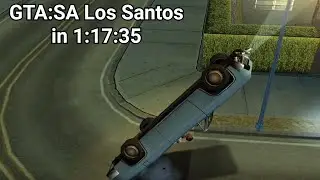 GTA:SA Los Santos Speedrun in 1:17:35 (Without Third Party FPS Caps)