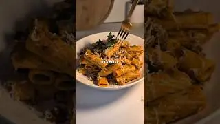 Creamy beef pasta