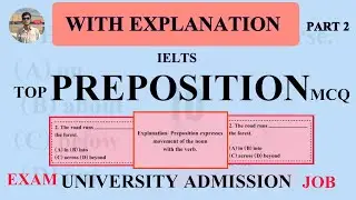 TOP 30 PREPOSITION FOR ANY EXAM 2024 AZIJUL'S STUDY | #azijul'sstudy