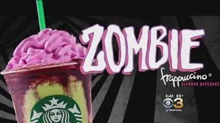 Starbucks Debuts 'Zombie' Frapp