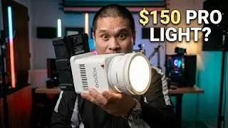 Этот МАЛЕНЬКИЙ фонарик невероятно мощный! 😳 | Обзор Godox ML150Bi