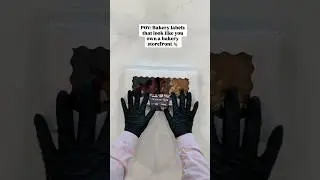 Где я заказываю этикетки для своей выпечки 🍰
