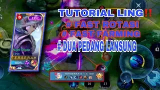 TUTORIAL LING || TOP GLOBAL LING #mobilelegends #ling #topgloballing