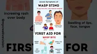 is wasp sting dangerous??? when to go to hospital.