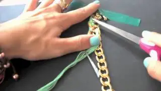 DIY~ Woven Chain Bracelet ✿
