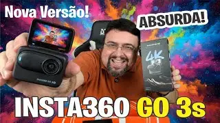 Essa &eacute; a Melhor C&acirc;mera Boa e Barata para Vlogs (Insta 360 GO 3 S) - Teste Sincero