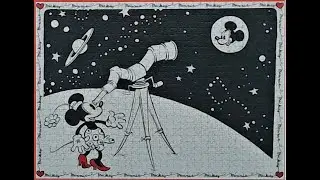 Disney Treasures from the Vault: Minnie & Mickey 1000 Piece Ravensburger Jigsaw Puzzle Time Lapse