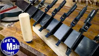 How to Make a Woodworking Jig for Perfectly Flat Laminated Surfaces // Step by step instructions!