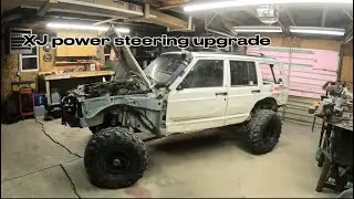 Jeep XJ power steering upgrade