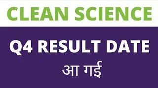 clean science q4 result date 2022 !! clean science share target !! clean science stock analysis