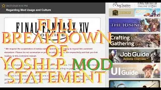 FFXIV: Yoshi-P&rsquo;s Full Modding Statement (Complete Breakdown)