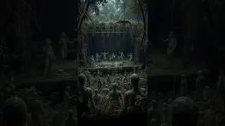 buried statues #ai #forest #shorts