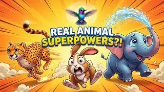 10 Amazing Animals With Superpowers You Won&rsquo;t Believe! 🐰🦊🐘 | Fun Animal Facts for Kids