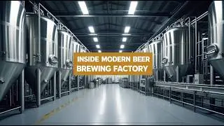 INSIDE BEER BREWING FACTORY