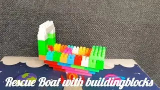 Satisfying DIY buildingblocks|Satisfying DIY blocks Rescue Boat|Building blocks Boat|Blockvedio