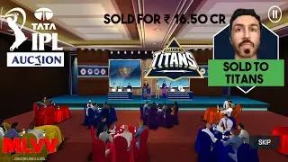 TATA IPL AUCTION 2022 | Hardik Pandya Sold TO Gujarat Titans | IPL | MLVV