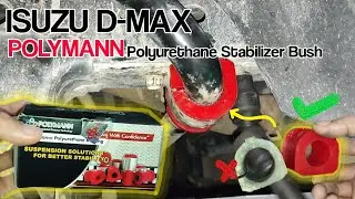 Isuzu Dmax Project - Tukar Stabilizer Bush - Polymann Stabilizer Bush