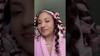 Heatless Curls with Volume & Definition #heatlesscurlstutorial