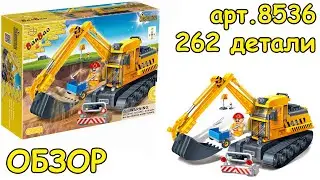 Конструктор BanBao 8536, серия СТРОИТЕЛИ