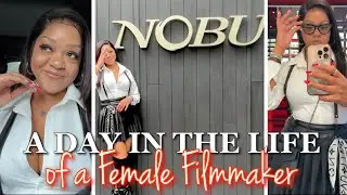 A Day In The Life Of a Female Filmmaker | Dinner at Nobu 🥢 | Meta Glasses 👓 (try-on) | 🎬 