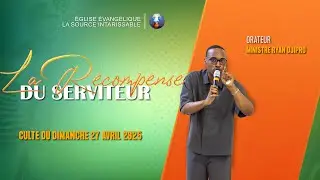 LA R&Eacute;COMPENSE DU SERVITEUR - MINISTRE RYAN DJIPRO