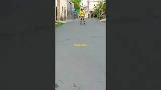 Magic-Slide on inline skates! I really enjoyed that #skating #skatingvideos #how #Magic-slide #short
