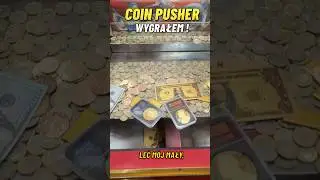 Wygrałem w Automacie Coin Pusher 🤓🔥
