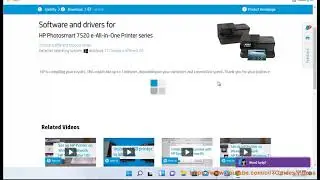 Download HP Photosmart 7520 Printer Driver for Windows 11/10/8/7