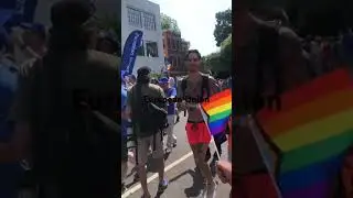 European Union 🇪🇺 #2023 Pride/LGBTQ Parade - Washington, DC #shorts #pridemonth