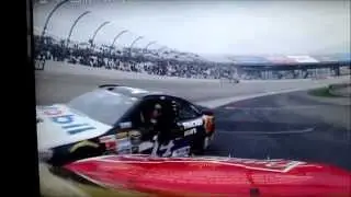 nascar,kevin harvicks,epic burnout win at dover
