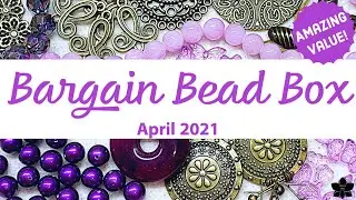 Bargain Bead Box DIY Jewelry Subscription April 2021
