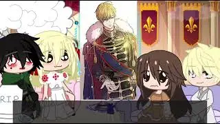 Who made me a princess reacts to Lucas x Anthy