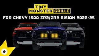 Tiny Monster Grille Kit for ZR2 Bision 2022-25