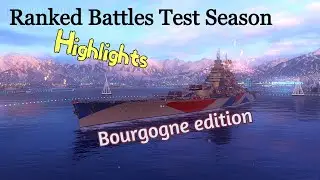 WoWs Ranked Battles Bourgogne Highlights - Dec 2020
