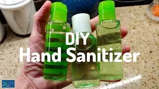 DIY Hand Sanitizer Two Ingredients |91% Isopropyl alcohol| ONLY When Soap and Water is NOT Available