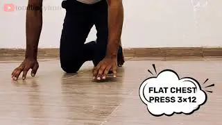 No Equipment Chest Workout at Home | Build Muscle Fast | No Gym Needed!