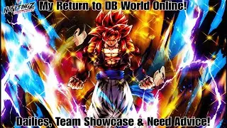 My Return to DB World Online &ndash; Dailies, Team Showcase & Need Advice!