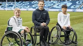 Wheelchair Basketball Challenge with Rheed McCracken