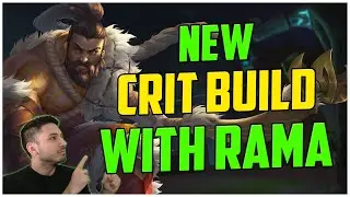 NEW CRIT BUILD WITH RAMA! RANKED SMITE S10