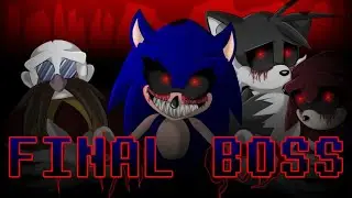 Sonic.exe: Nightmare Beginning - Best ending Boss Fight