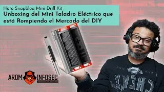 HOTO Mini Drill SNAPBLOQ: Unboxing y Primeras Impresiones de la Mejor Herramienta de Precisión